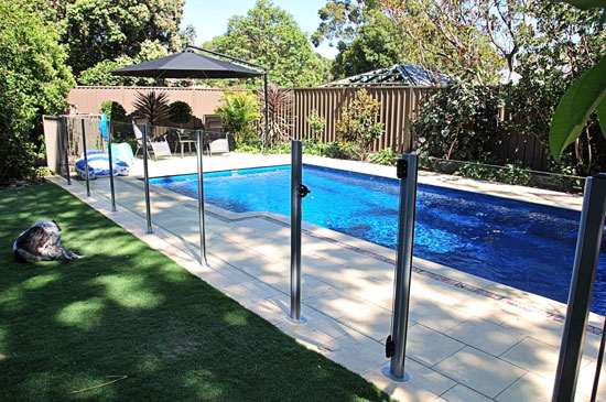 Pool Safety Fences - Keeping Your Summer Safe 1 - Semi-Frameless Glass Fencing